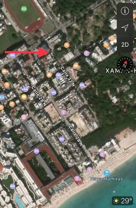 Apartmán Departamento En El Centro De Playa Del Carmen